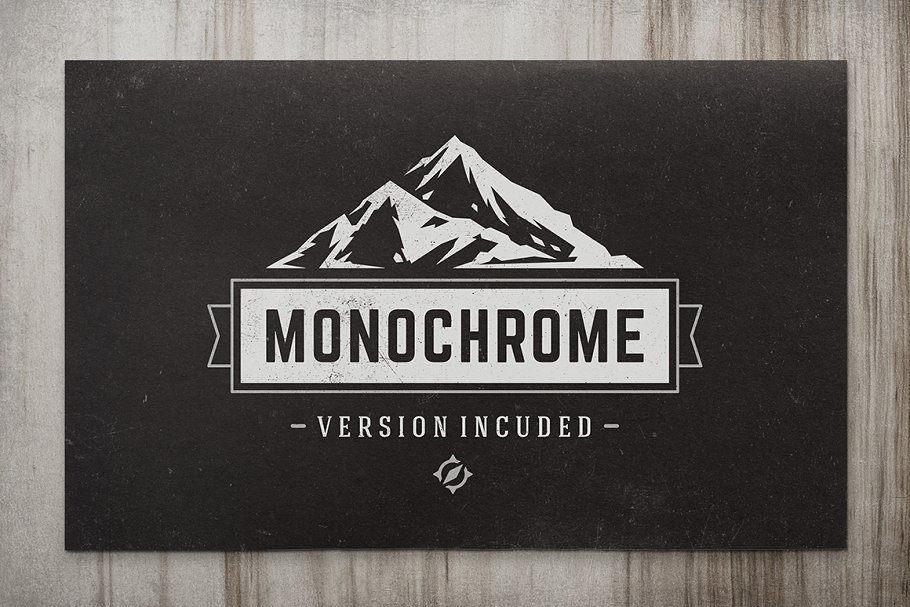 50款户外品牌Logo徽标设计模板 50 Outdoor logos and badges插图(8)