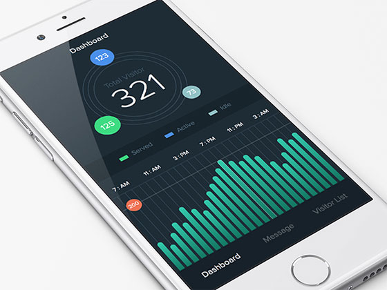 访客管理 App素材之家精选sketch素材