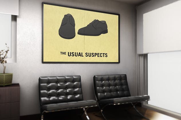 高级办公室场景画框样机模板 The Office MockUp插图(4)