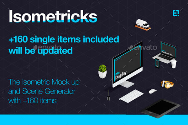 科技现代感的办公场景展示样机下载[psd]