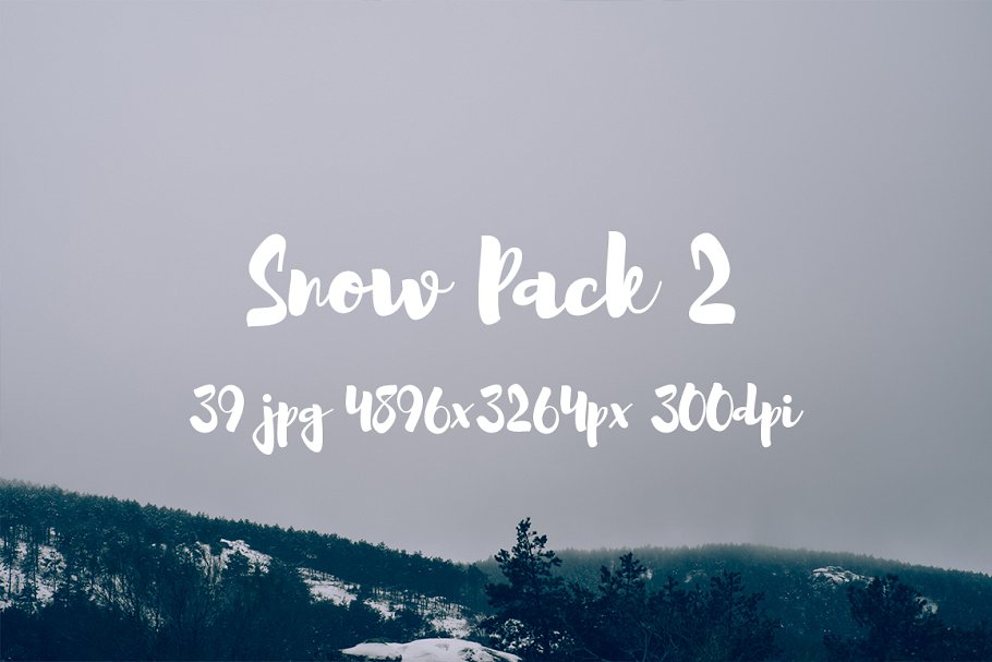 白雪茫茫雪景高清照片素材 Snow Photo Pack II插图(3)