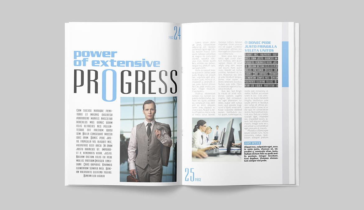 生活方式主题素材库精选杂志版式设计模板 Magazine Template插图(12)