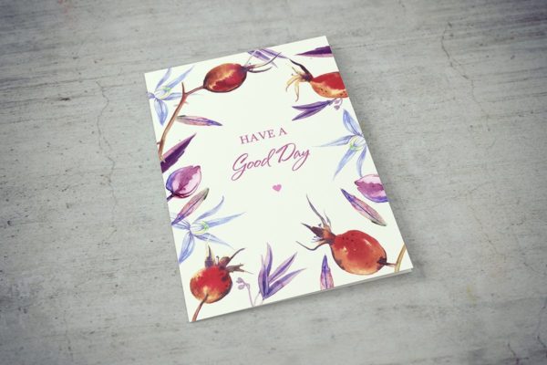 邀请函/贺卡印刷品样机V3 Invitation &amp; Greeting Card Mockups v3