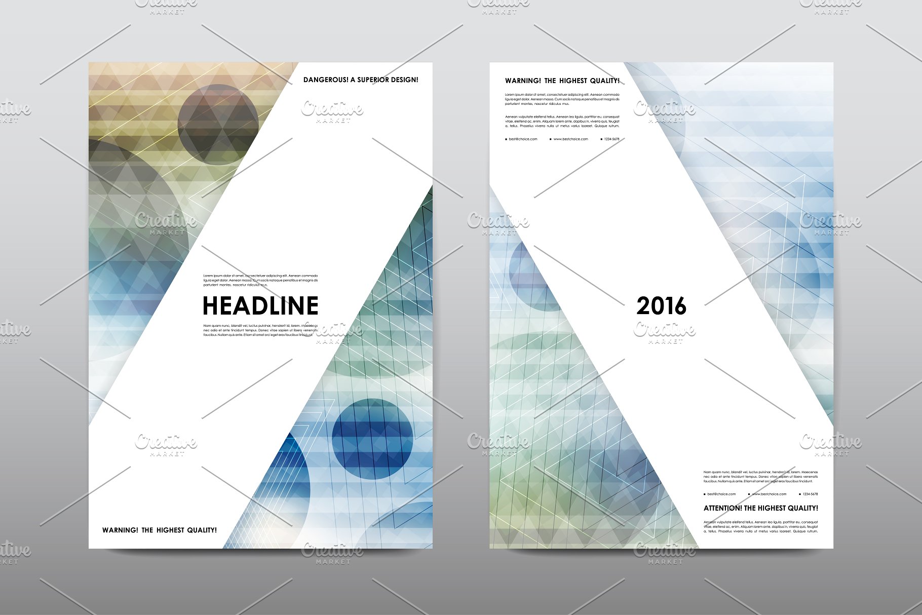 50+商业企业宣传小册子模板 50+ Business Brochures Bundle插图(28)