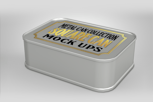 各种各样的金属罐头样机大合集 Vol. 1 Metal Can Mockup Collection插图(10)