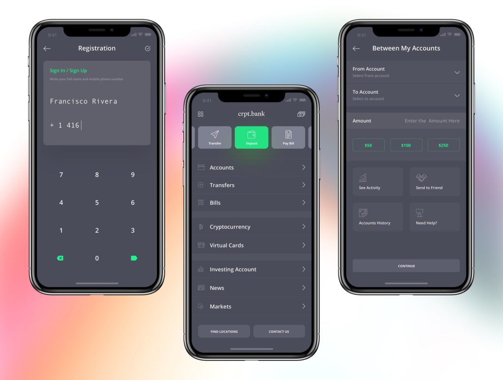 令人惊叹的加密银行iOS UI Kit 下载[sketch]插图(4)