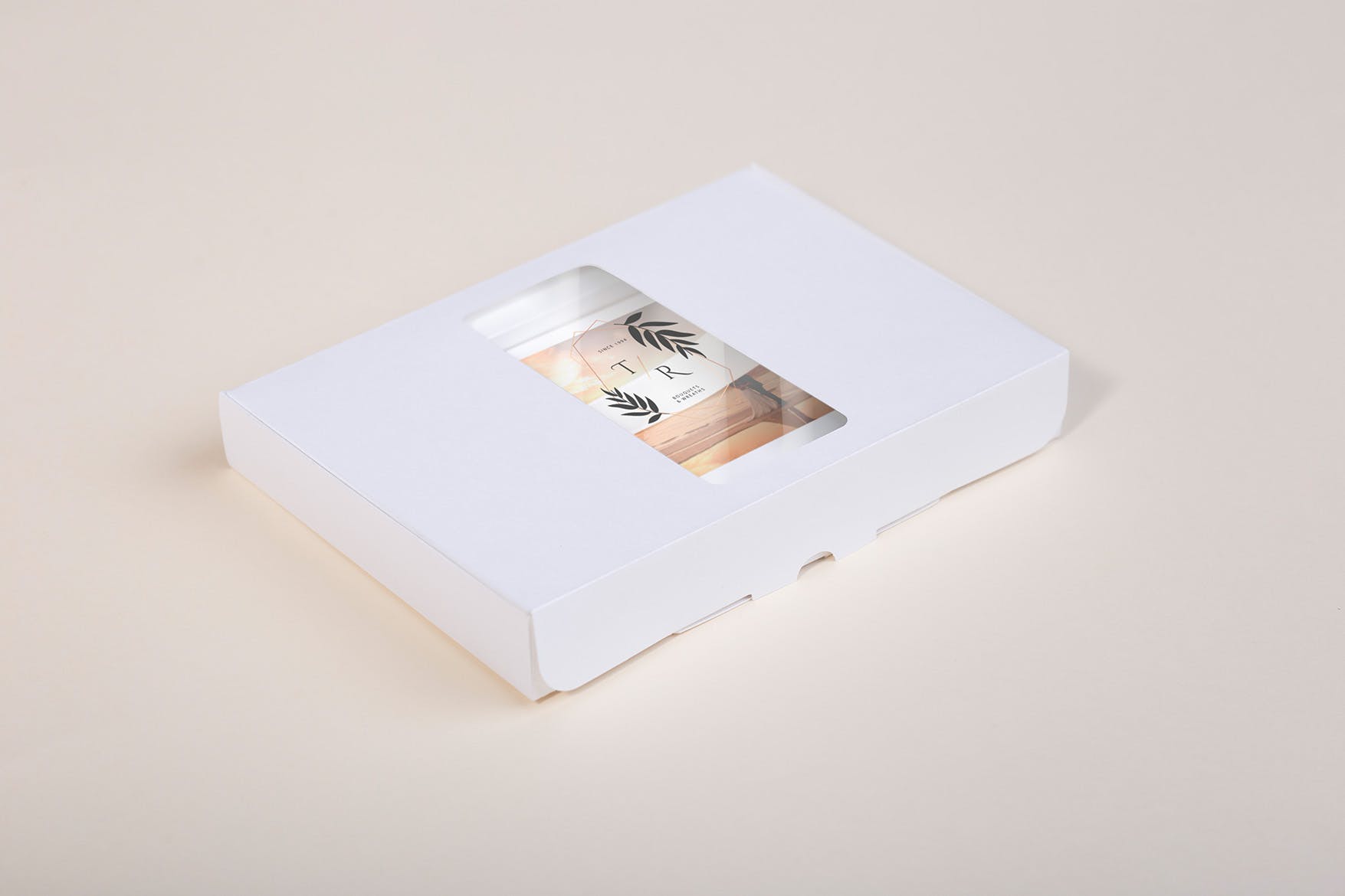 相片册相片盒摄影作品预览样机模板 Photo Presentation Box Mock Up插图(5)