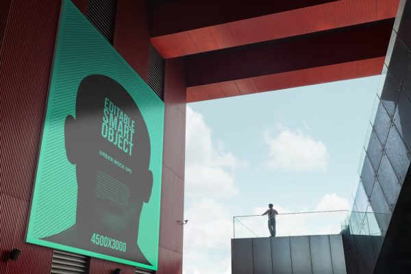 城市海报广告牌设计效果图预览样机素材库精选模板#1 Urban Poster / Billboard Mock-up – Huge Edition #1