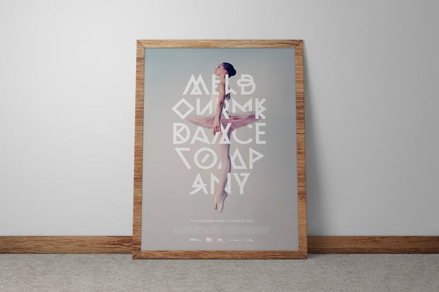 垂直摆放画框相框样机模板 Frame Mockup – Vertical插图(7)