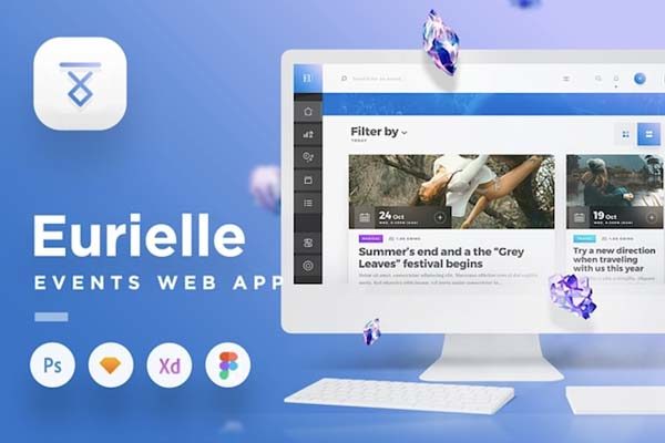 素材库下午茶：富文本博客资讯新闻类网站UI KIT模板套装下载 [PSD,Sketch,XD,Fig]