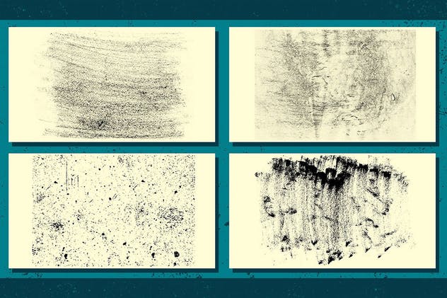 15款复古手工制作风格油墨肌理纹理 15 Grandpa’s Texture插图(4)