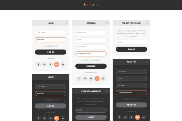 现代化电商网站设计UI套件 Better Buy – E-Commerce PSD UI Kit插图(13)