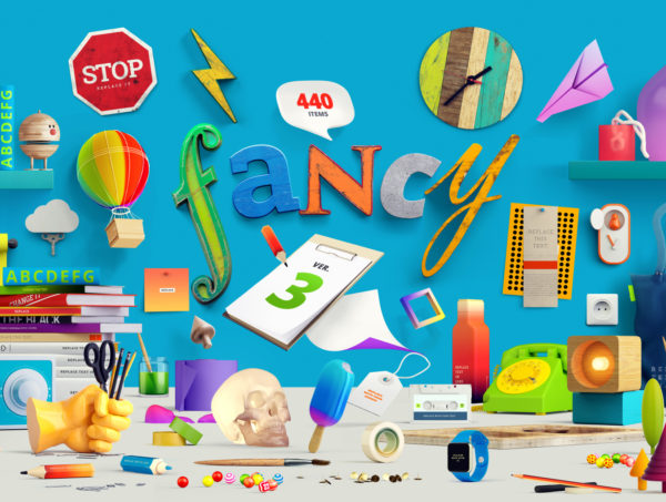 素材库下午茶：250+花式物品场景样机素材库精选生成器巨无霸套装[6.69GB]