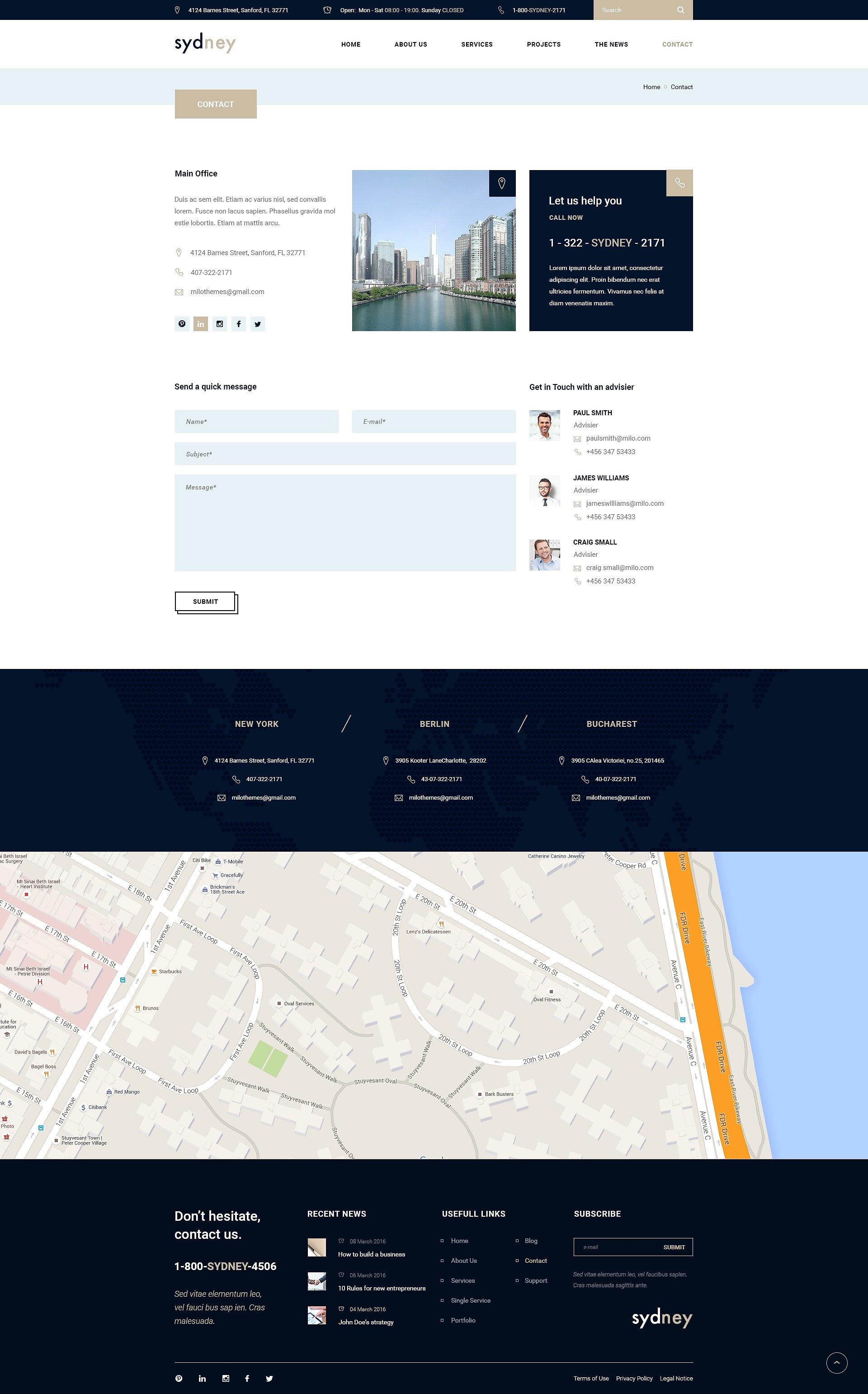 金融咨询类企业网站 PSD 模板 Sydney- Premium Finance Business PSD插图(13)