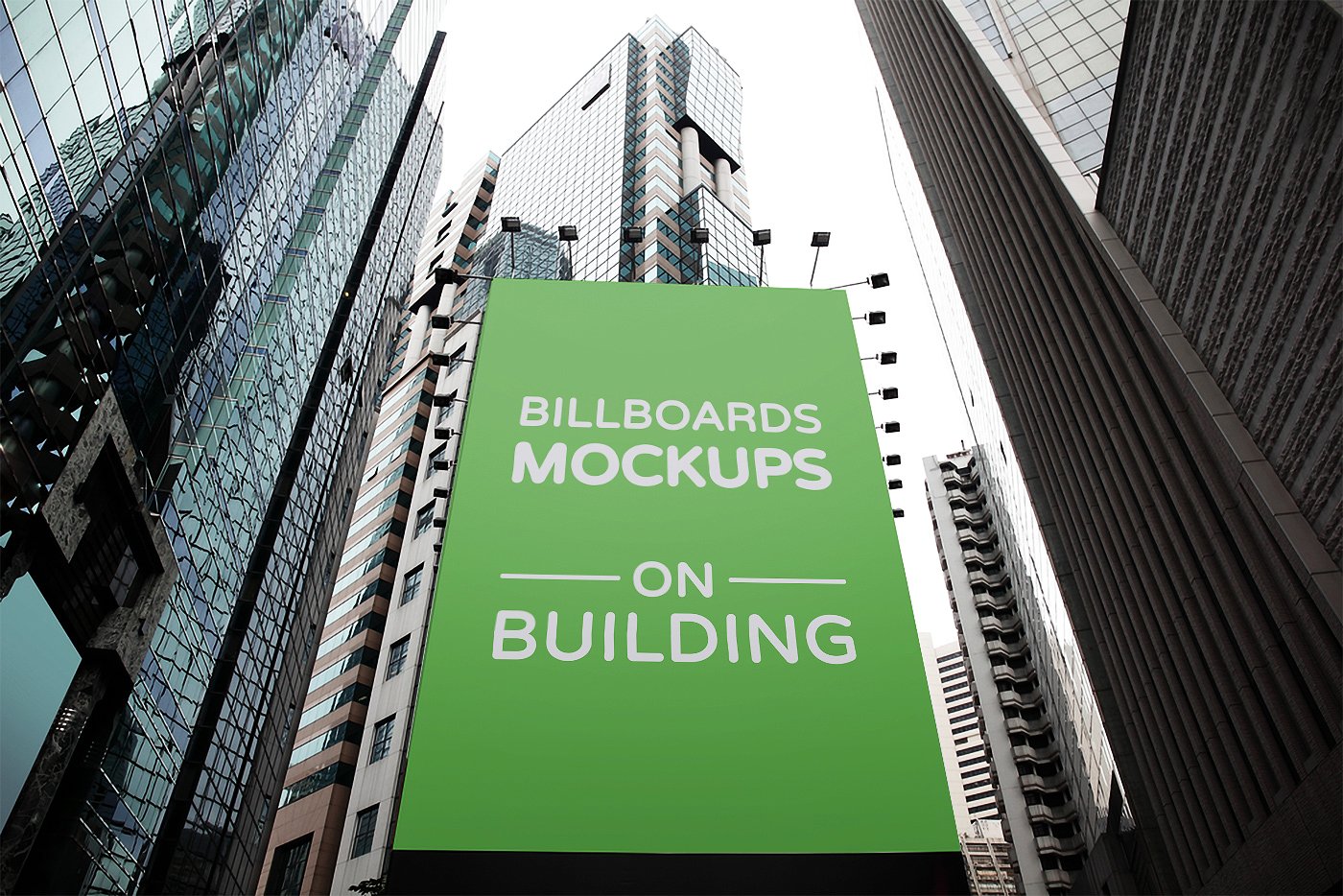 建筑物的广告牌样机展示模型mockups插图(6)