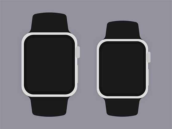 Apple Watch Simple Mockups素材之家精选sketch素材