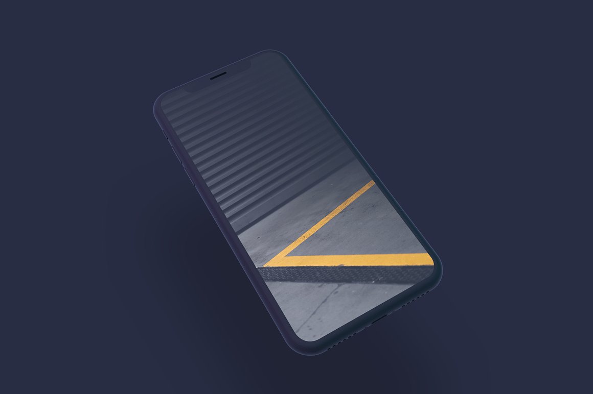 素材库下午茶：7款最受欢迎的iPhone X Clay模型 Mockups插图(6)