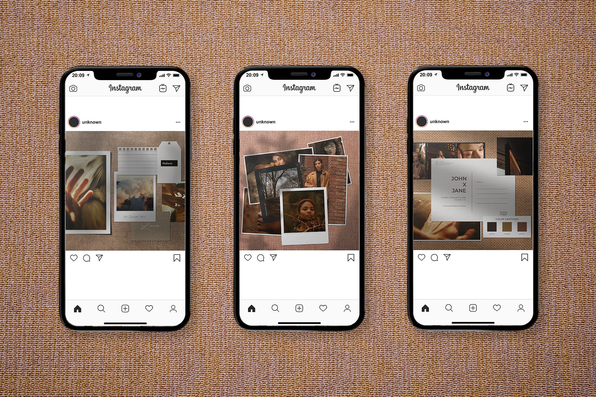 情绪板照片墙设计图样机素材库精选套件 Moodboard Mockup Kit插图(2)