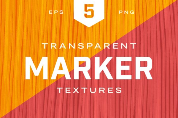 扁头马克笔手绘线条肌理纹理素材库精选背景 Marker Textures