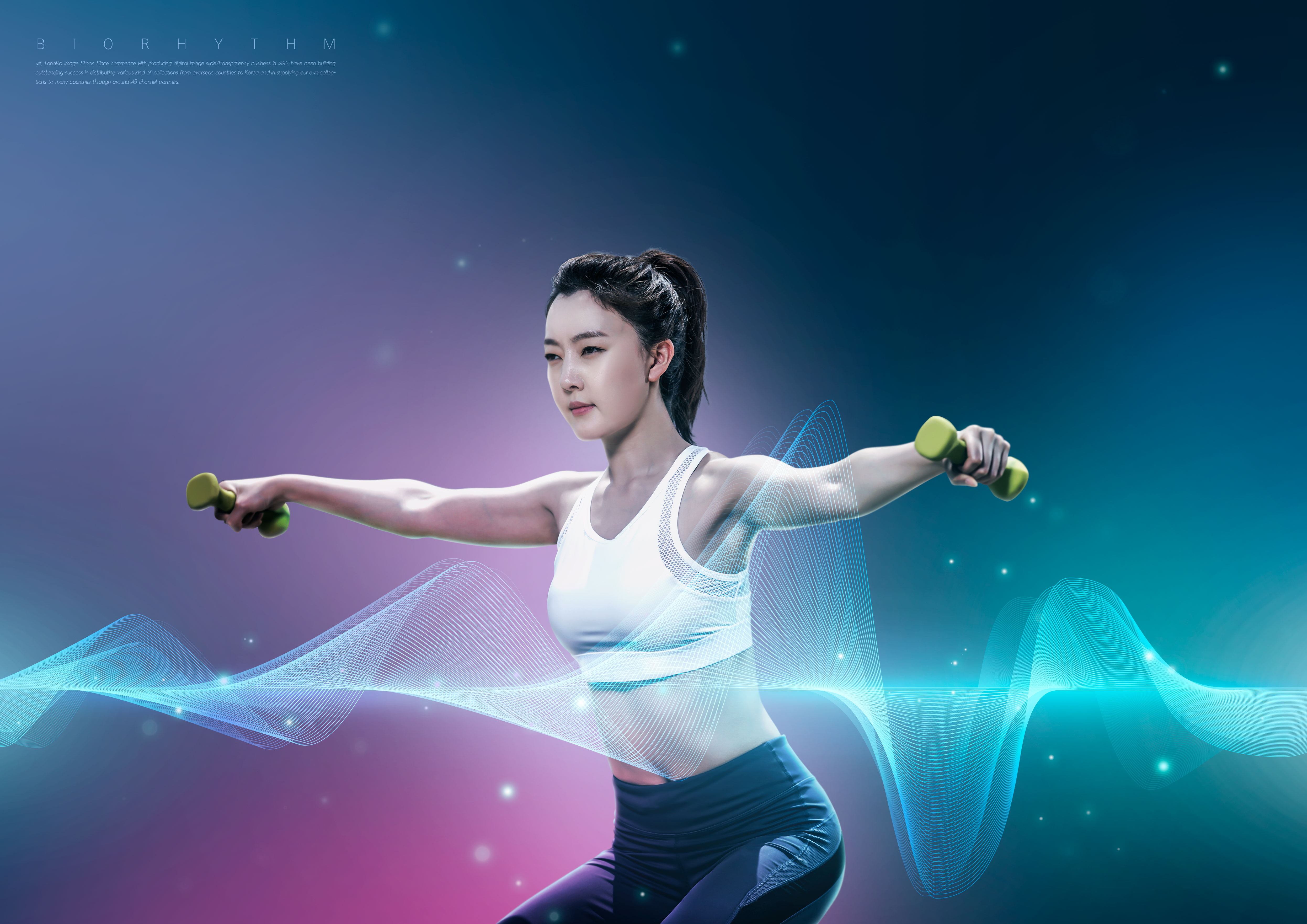 健身运动主题海报设计套装插图(4)