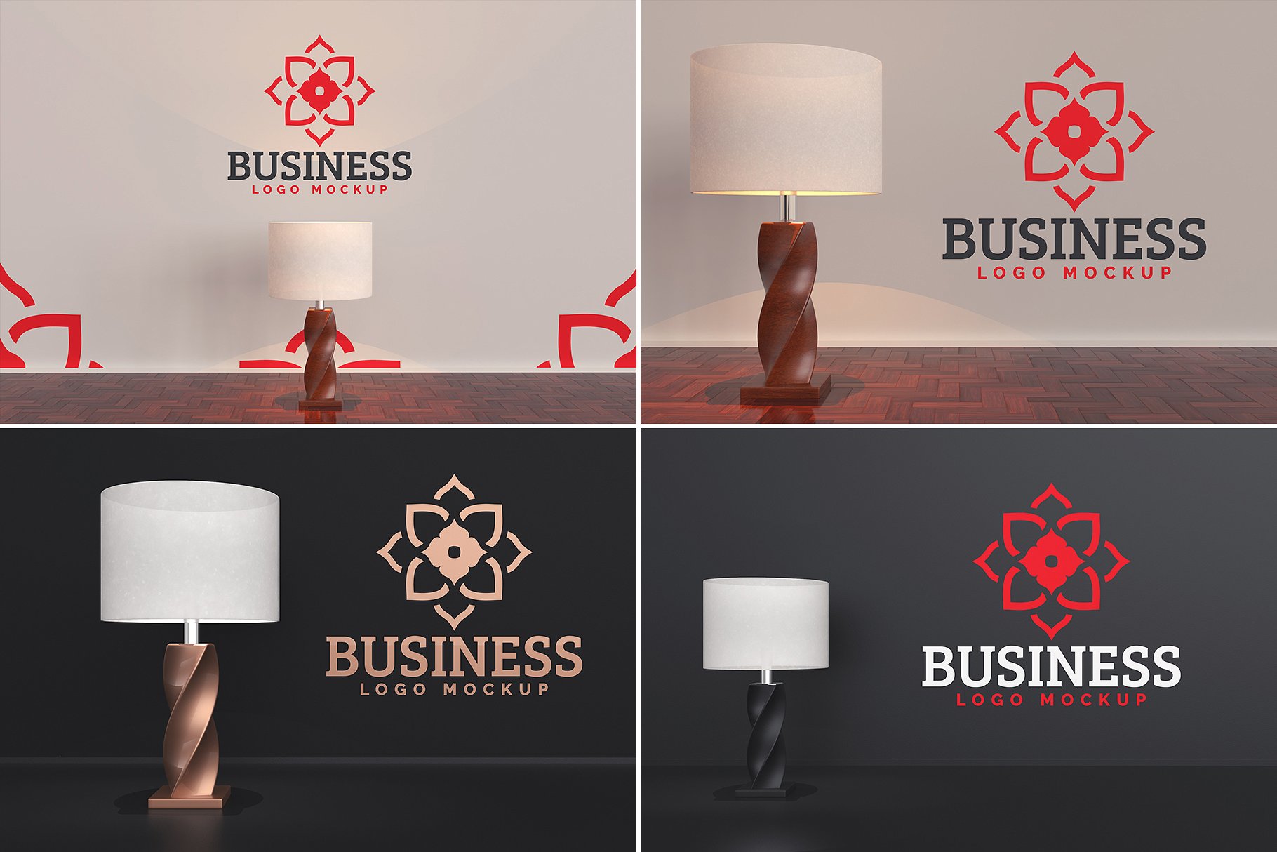 素材库下午茶：100个LOGO展示模型下载 100 Logo Mockups Bundle Vol.5–2.92 GB[psd,png,jpg]插图(17)