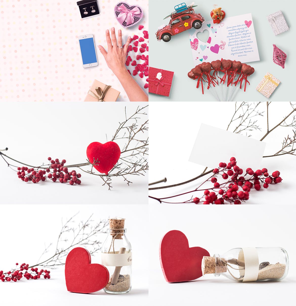 高品质的情人节爱情结婚婚礼元素素材样机展示模型mockups大集合插图(3)