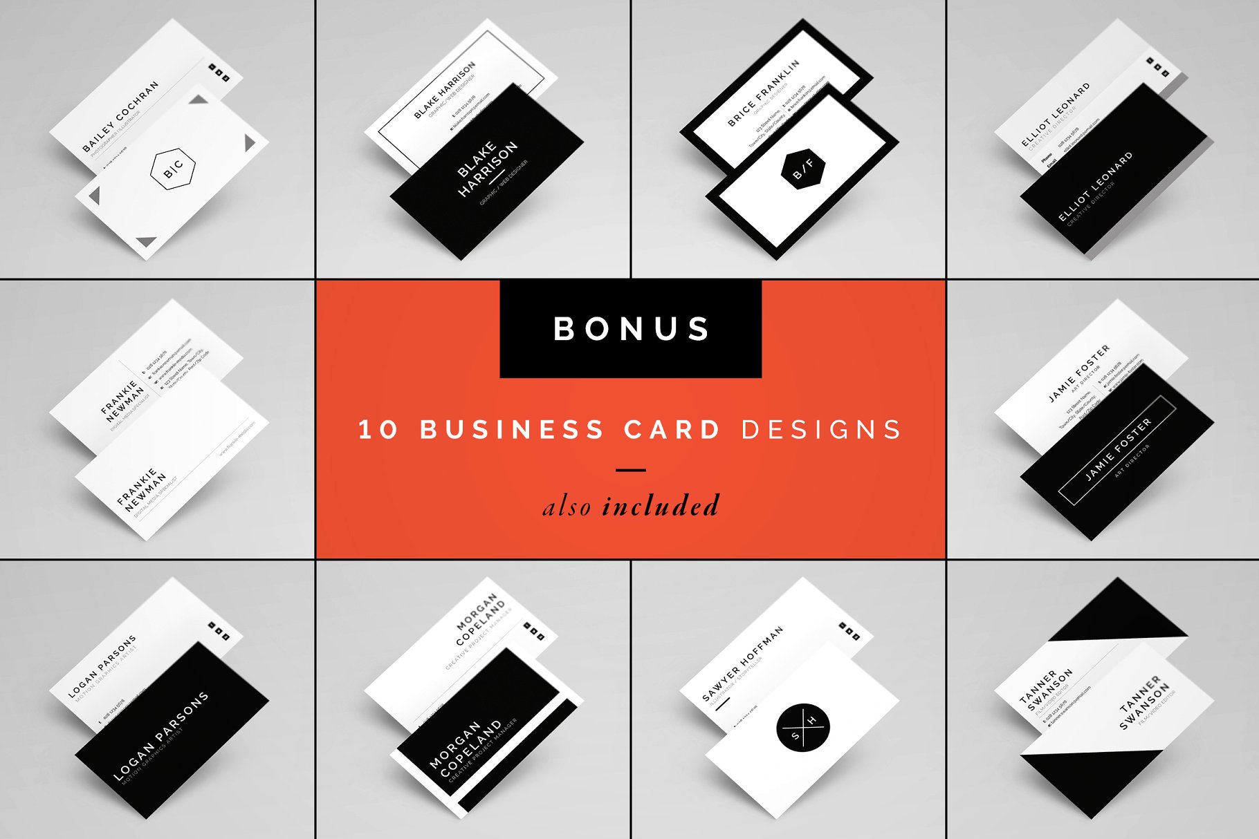 职场必备39款现代实用的简历模板 Resume/CV Bundle插图(5)