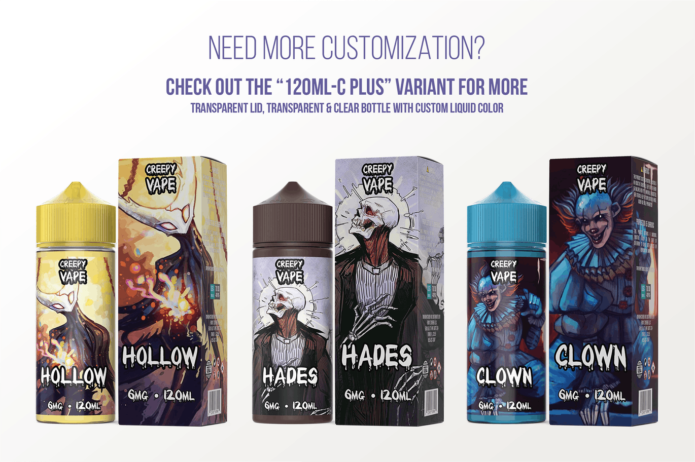 120ml容量装电子烟油瓶外观设计预览样机模板 eLiquid Bottle Mockup v 120ml-C插图(7)