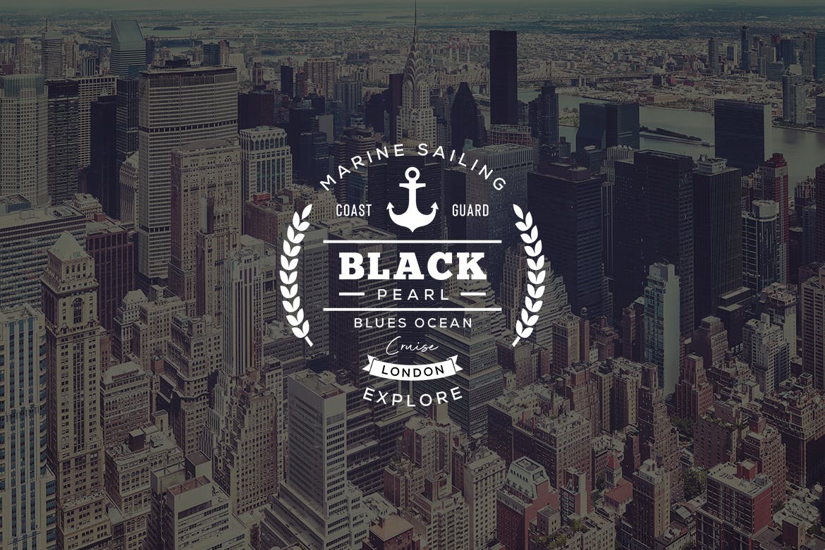 欧美复古设计风格品牌素材库精选LOGO商标模板v32 Vintage Logo & Badge Vol. 32插图(2)