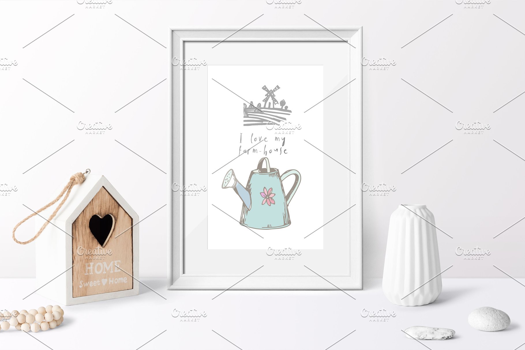 温馨的农场手绘设计元素合集[2.97GB] LOVE IN THE FARMHOUSE插图(17)