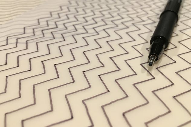 手绘风格线条图案背景纹理 Hand Illustrated Line Patterns插图(1)