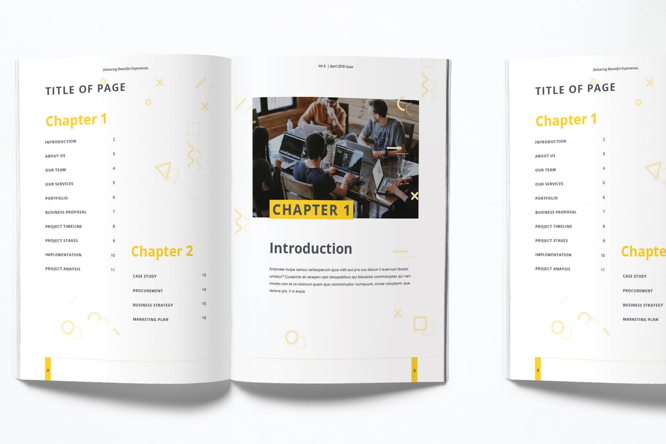 项目方案书/项目提案设计INDD模板 Project Proposal插图(1)
