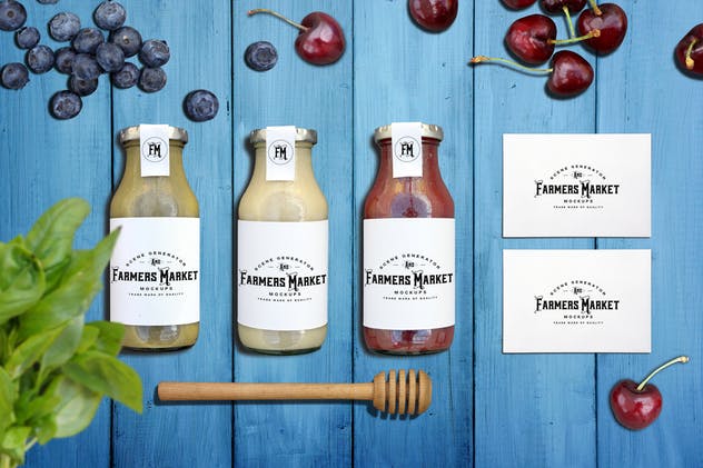 农贸蔬果市场场景设计套件 Farmers Market Scene Generator插图(7)