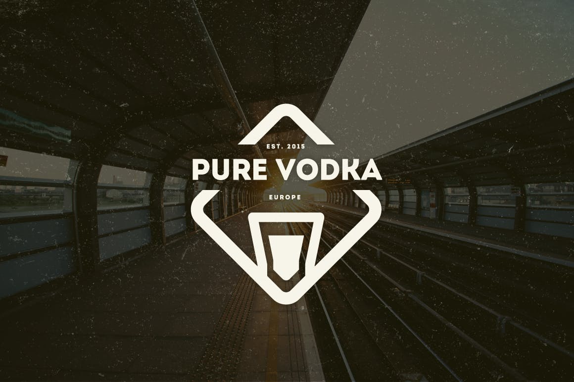 15款复古风格Logo&徽章设计模板v03 15 Vintage Logos & Badges 003插图(2)