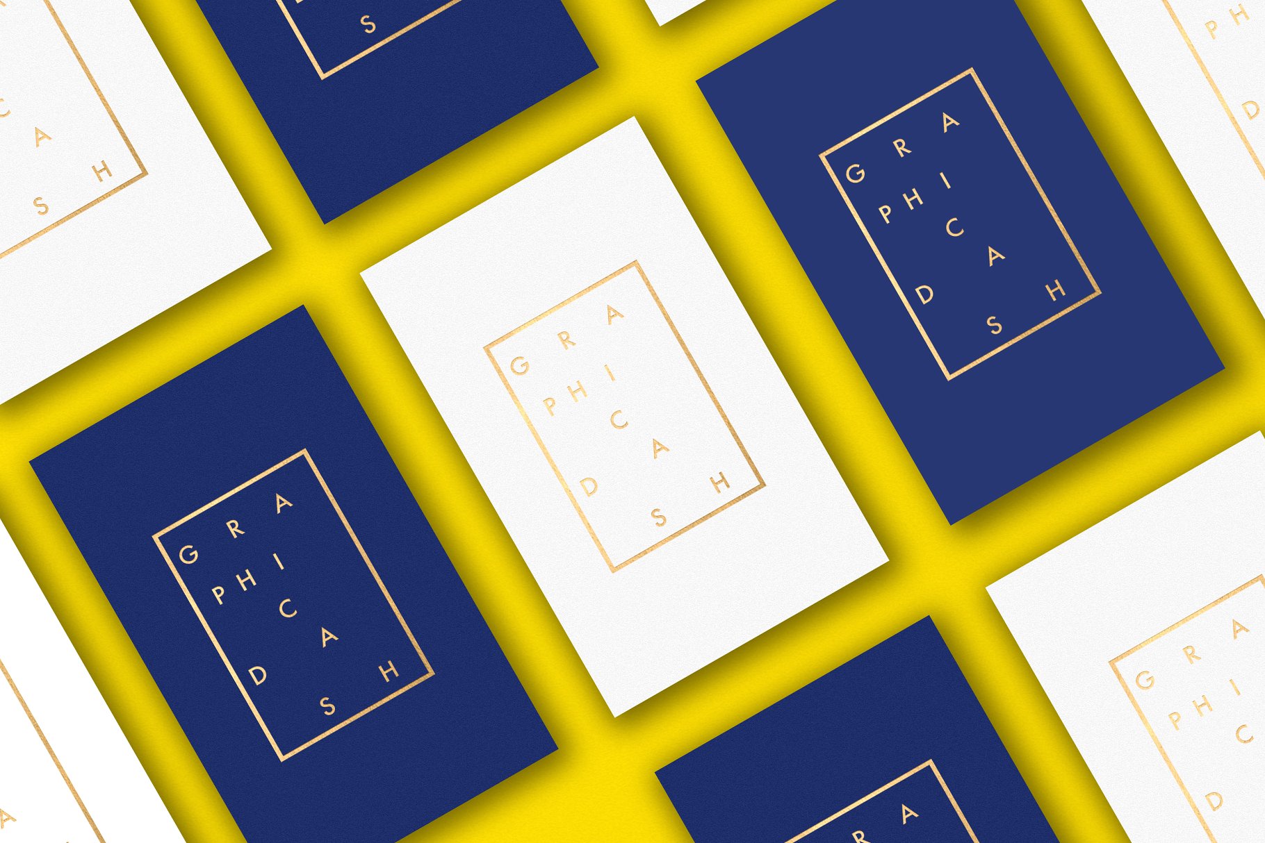 企业卡片样机 Business Cards Mockup插图(4)