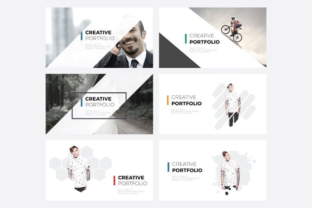 创意商业提案PPT幻灯片演示模板V.32 Multipurpose PowerPoint Template V.32插图(7)