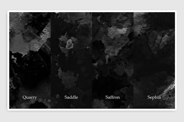 深黑色水墨水彩背景纹理 Black Dark Watercolor Texture插图(5)