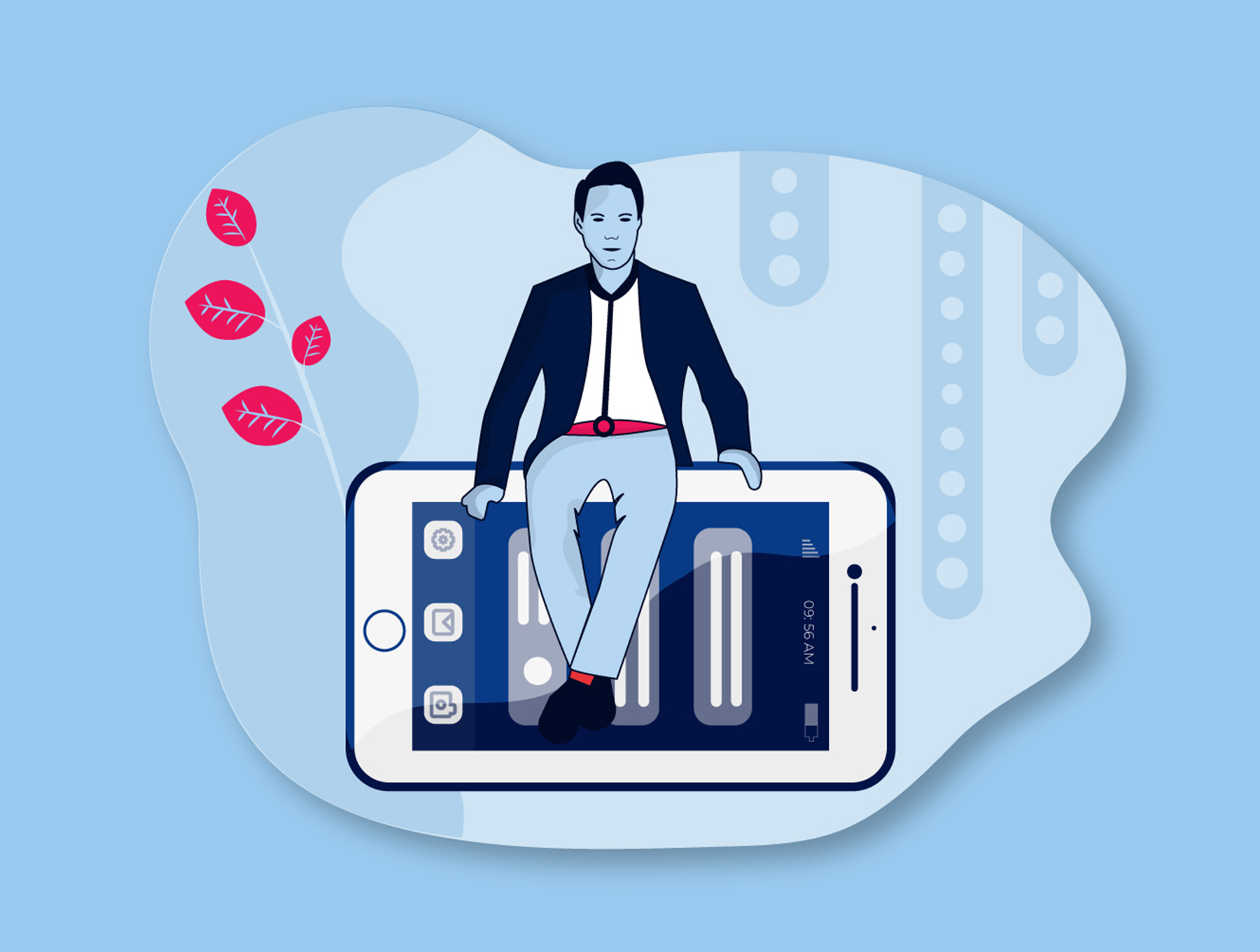 体现自由作家的插画套装下载[XD]插图(6)