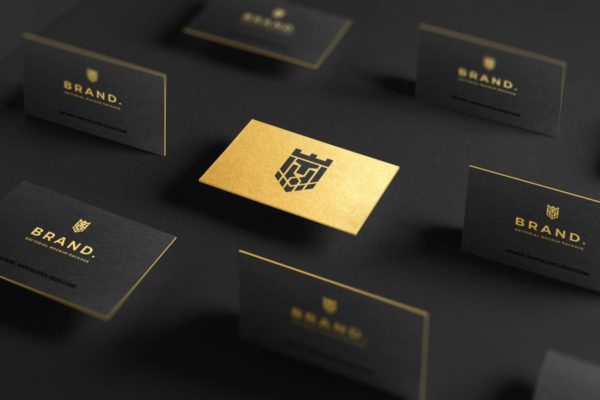 豪华尊贵VIP名片样机套装Vol.1 Business Cards Mockup Vol. 1