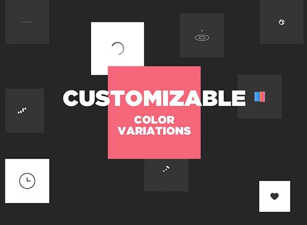 素材库下午茶：品质不错的UI常用进度条动画源文件下载[APE]