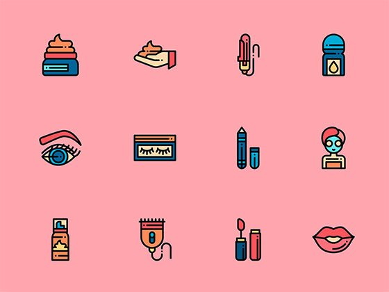 50 枚丽人元素图标素材之家精选sketch素材