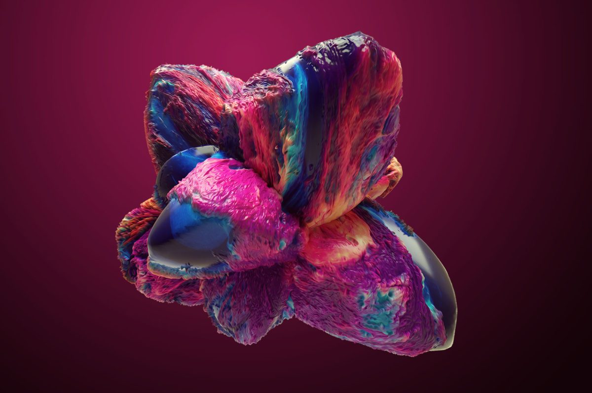 创意抽象纹理系列：15款高清3D抽象纹理&笔刷 3D Mirage, Vol. 1 (Exclusive)插图(4)