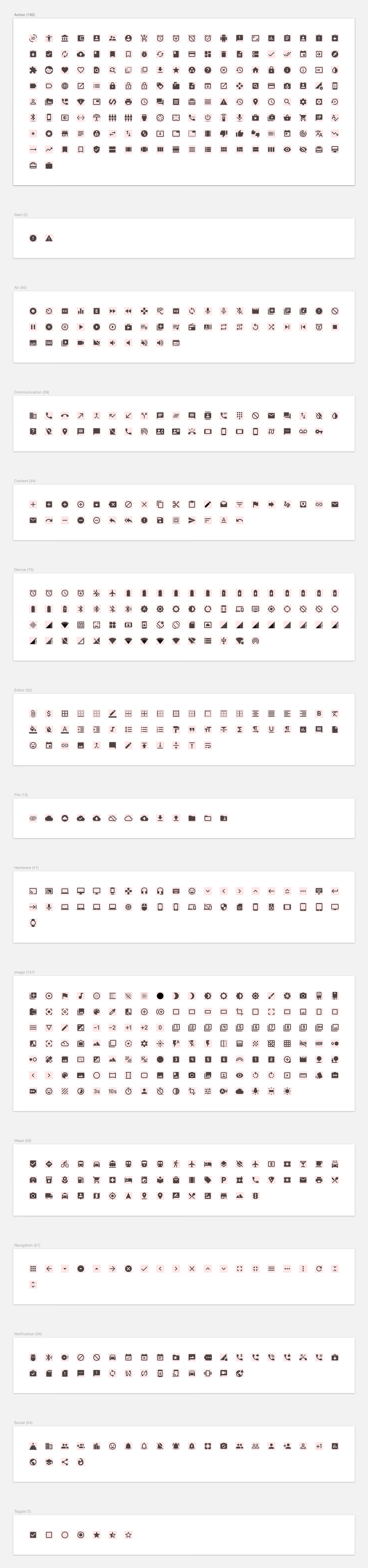 Material Design Icons