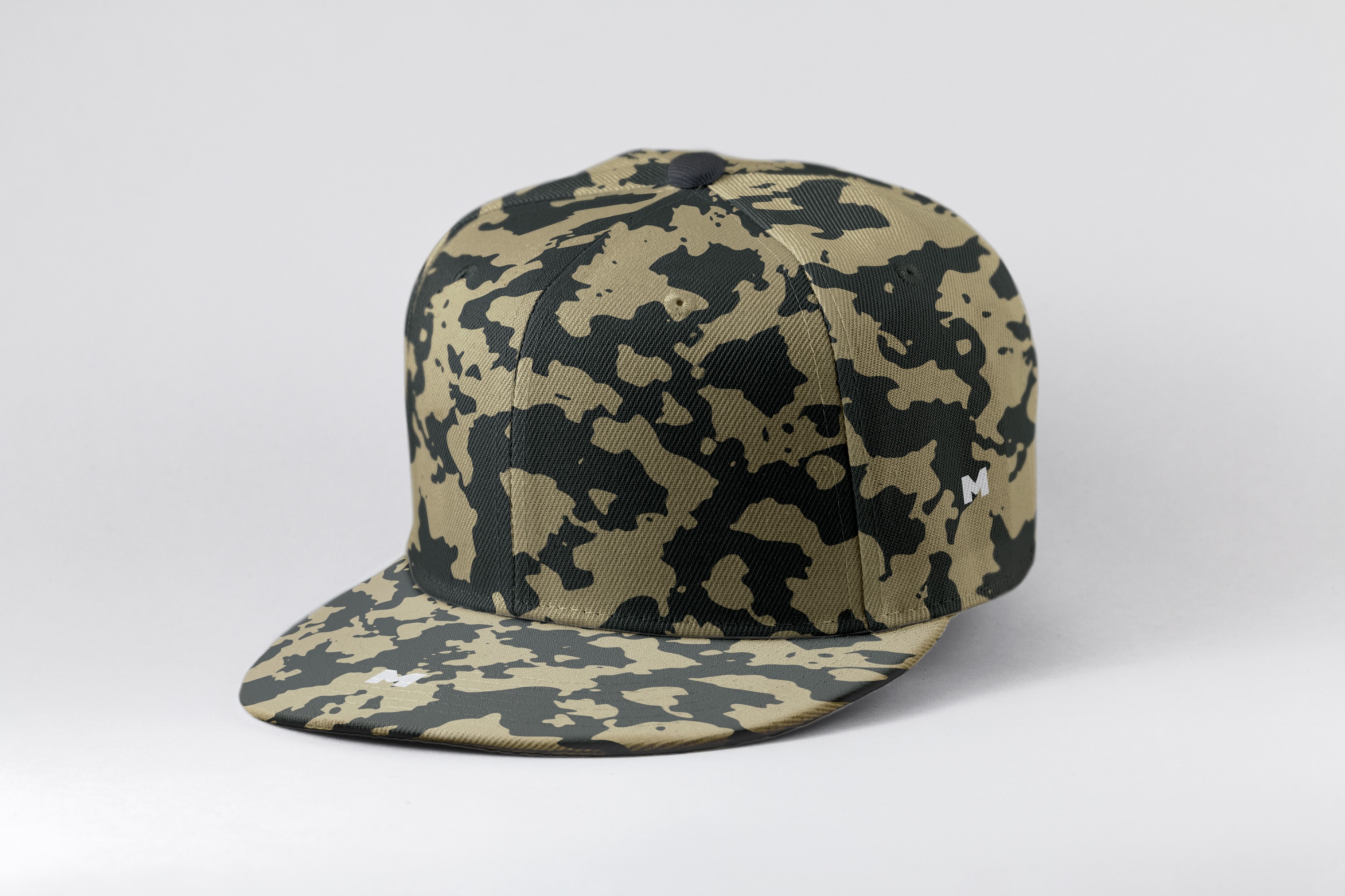 运动帽品牌设计前视图样机模板01 Sports Cap Semi Front View Mockup 01插图(6)