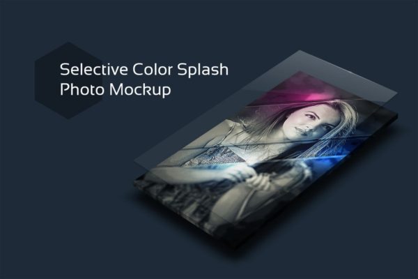 创意艺术效果照片样机 Photo Mockup
