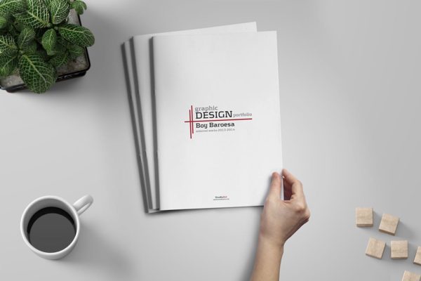 设计师作品集设计案例模板 Graphic Designer Portfolio