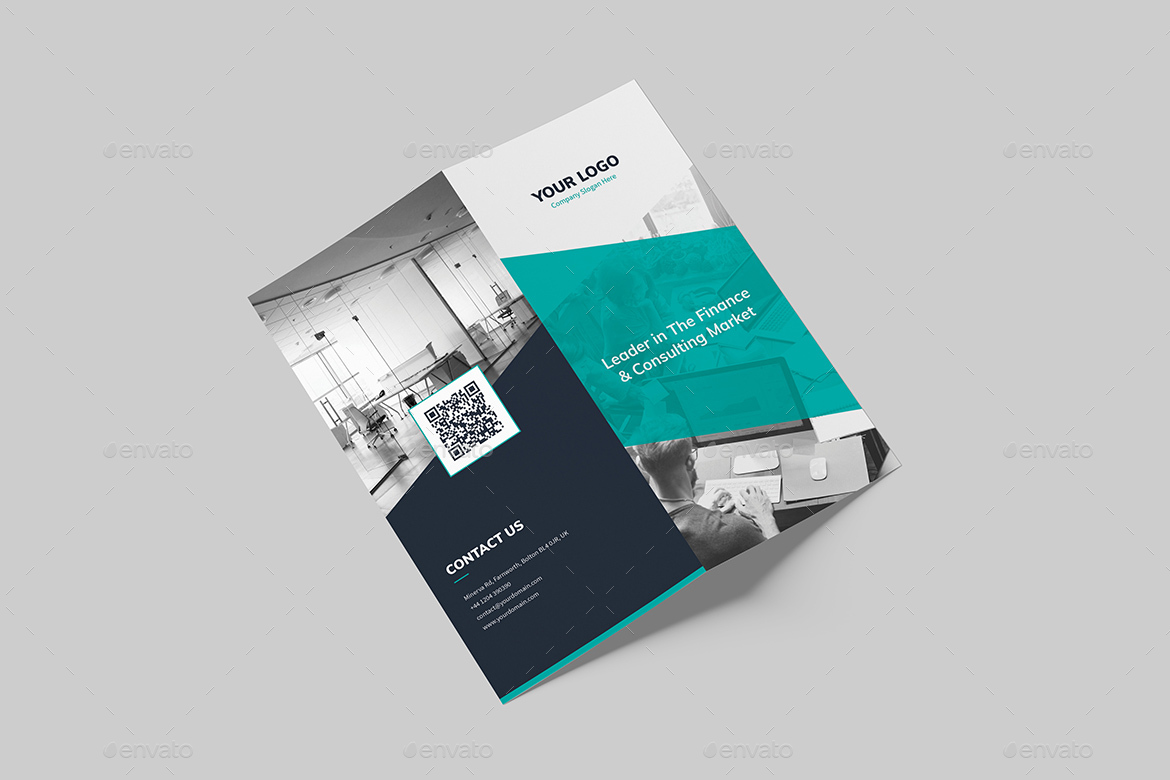 典型的正式的企业商务四折页模板下载插图(19)