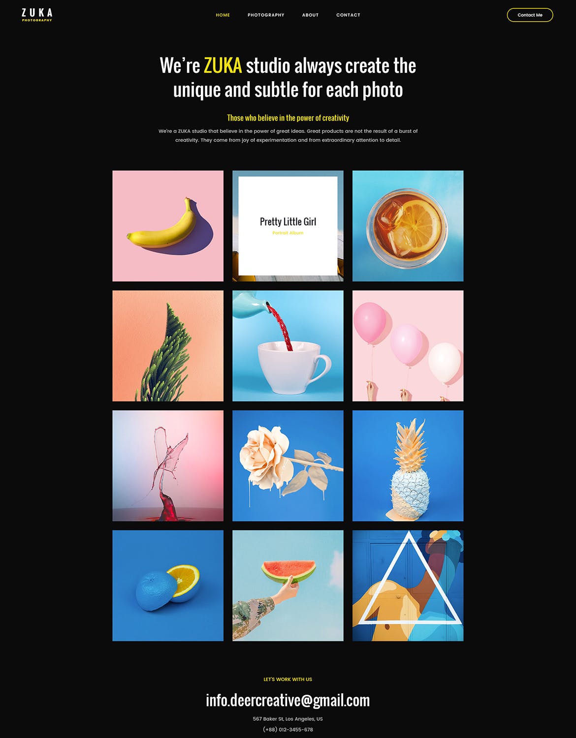 响应式设计风格多用途网站设计PSD模板 Zuka | Responsive Multi-Purpose PSD Template插图(3)