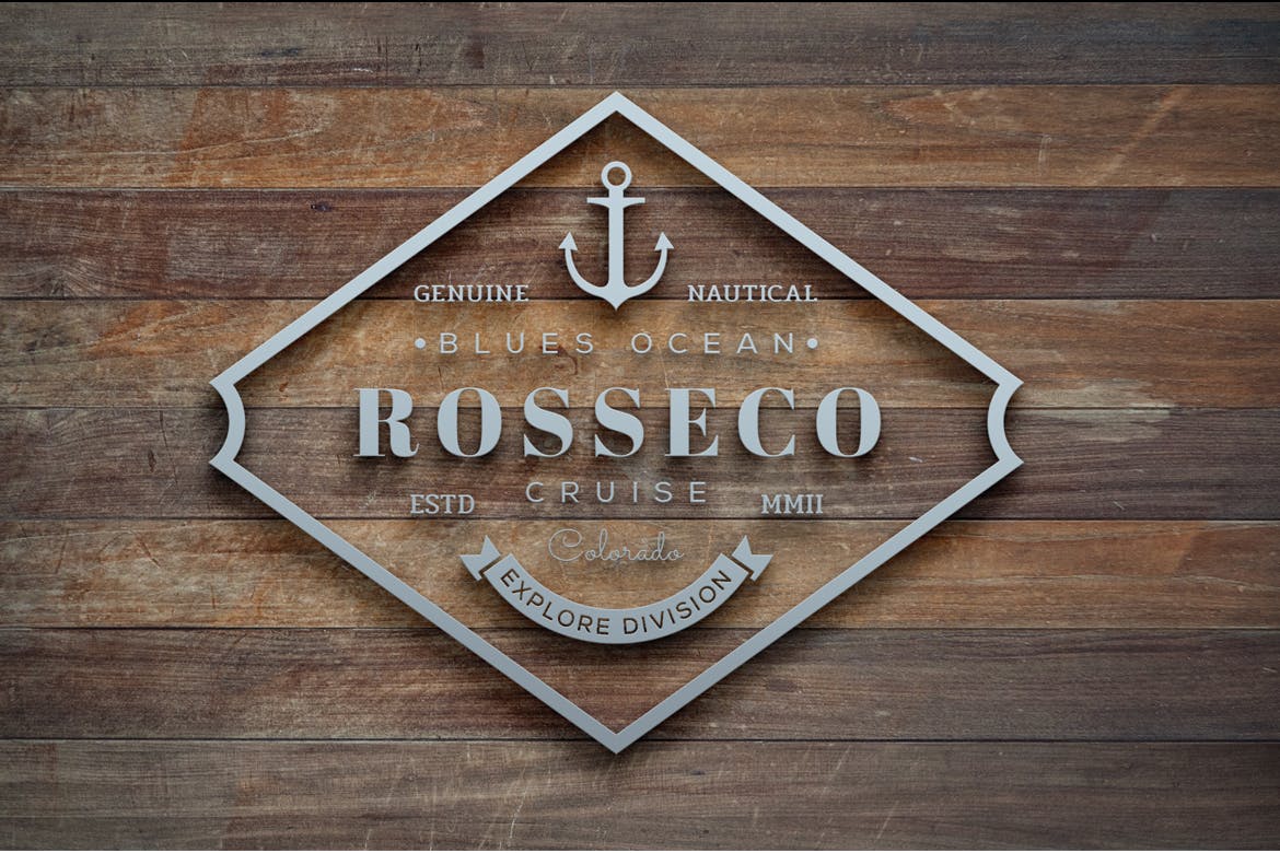 欧美复古设计风格品牌素材库精选LOGO商标模板v23 Vintage Logo & Badge Vol. 23插图(4)