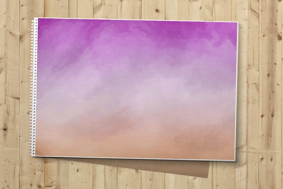 45款颗粒凹凸感水彩纹理 45 Watercolor Textures插图